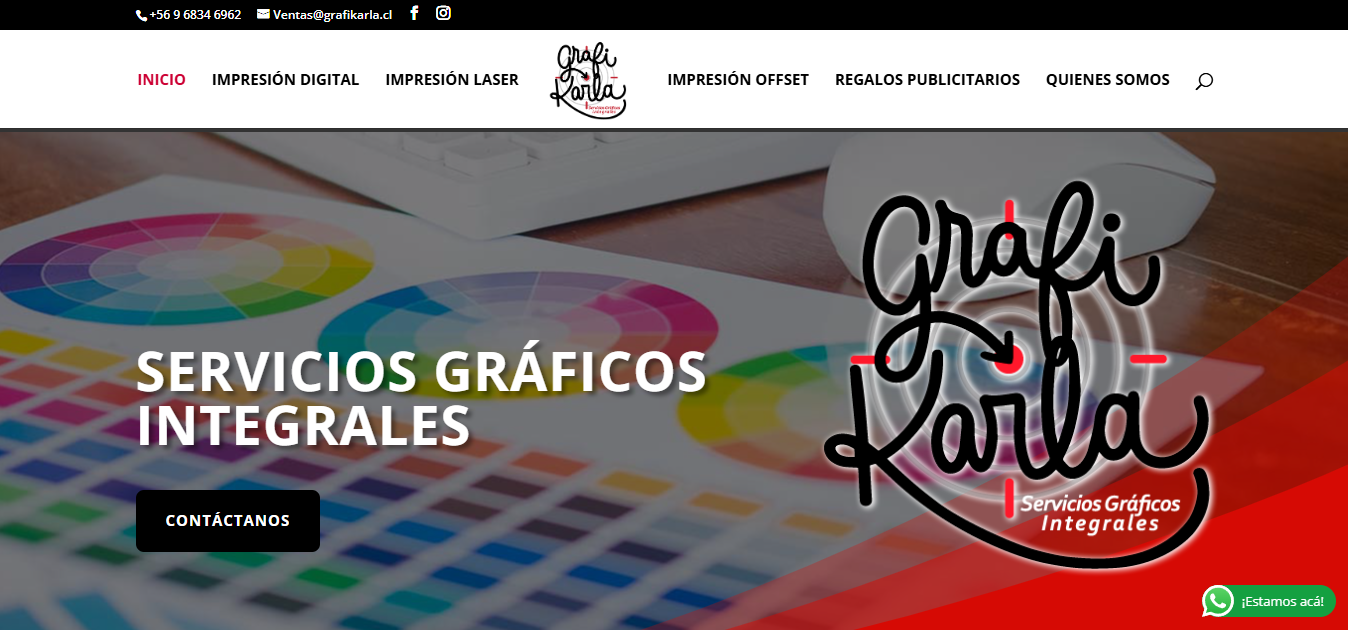 Grafikarla Sitio web